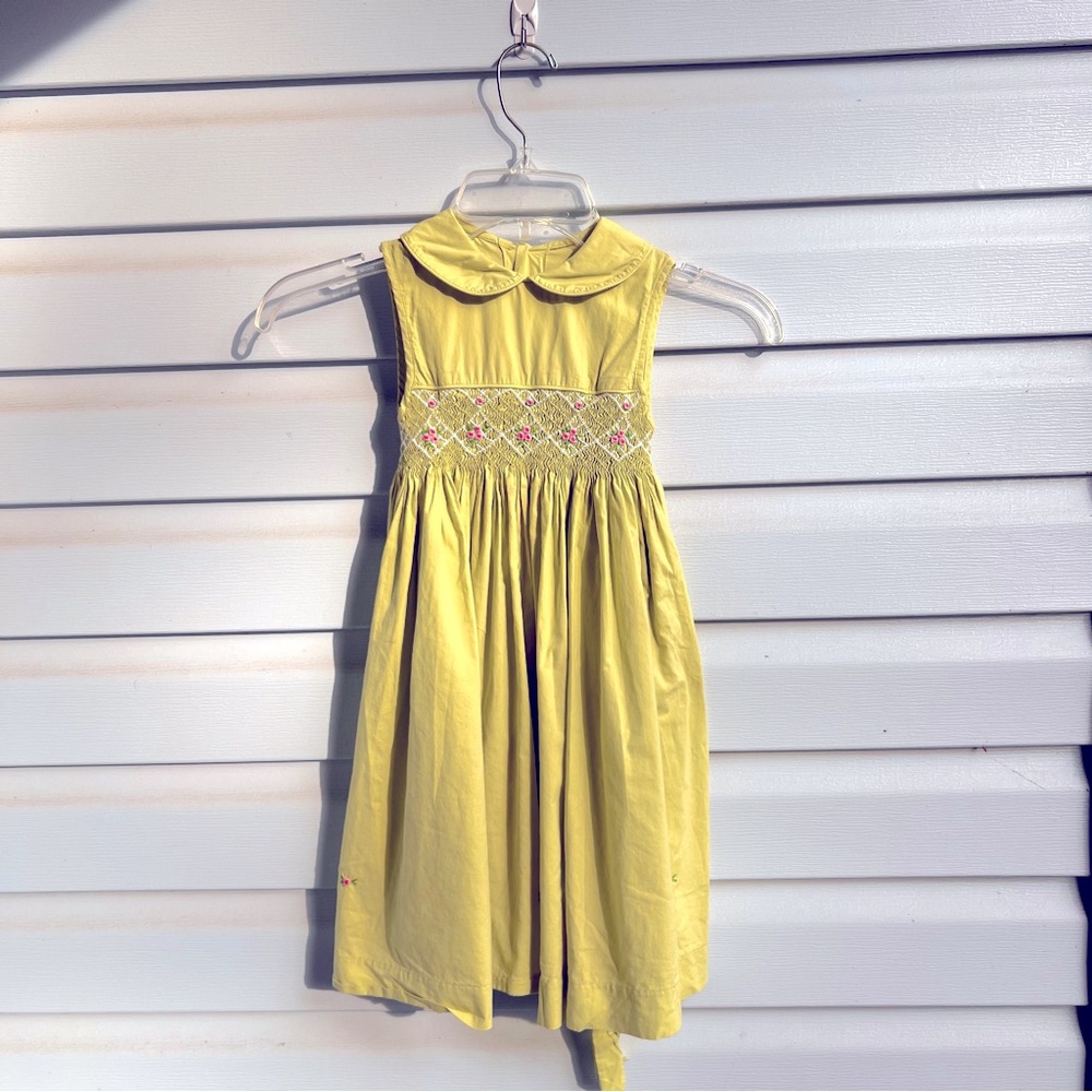 Mom& Me | Mom & Me toddler girl short sleeves collard tie back dress | s…